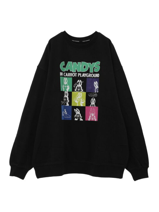 楽天市場】【SALE／40%OFF】Candy Stripper CARROT PLAYGROUND SWEAT 
