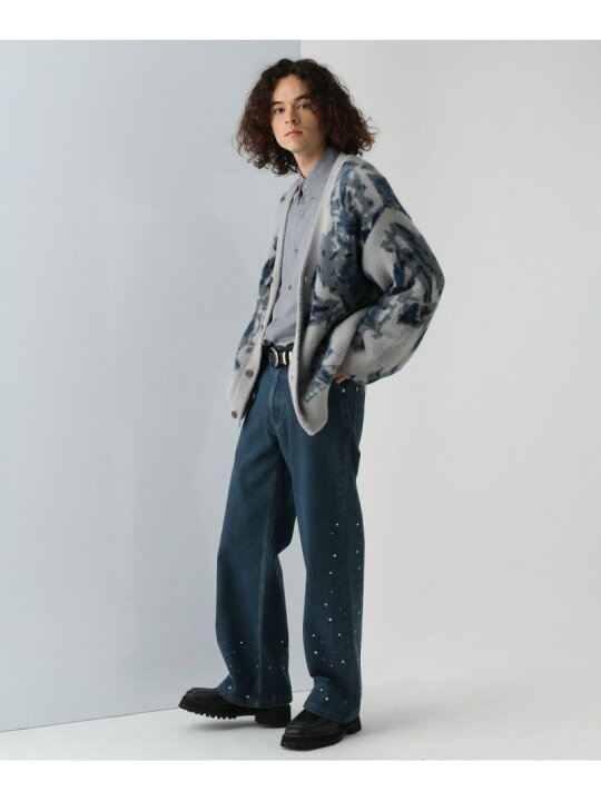 楽天市場】【SALE／40%OFF】HARE アソートガラシャギーカーディガン 