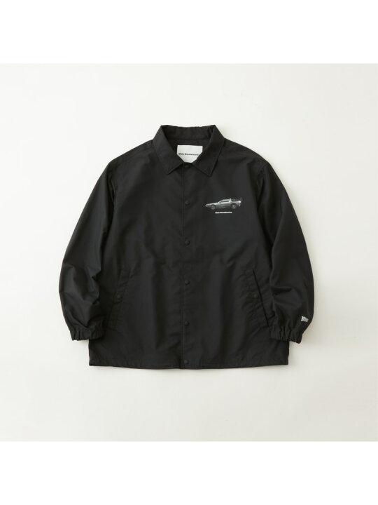 楽天市場】White Mountaineering (M)DELOREAN COACH JACKET ホワイト 