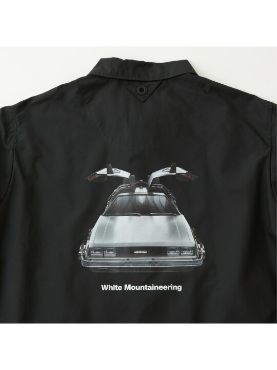 楽天市場】White Mountaineering (M)DELOREAN COACH JACKET ホワイト 