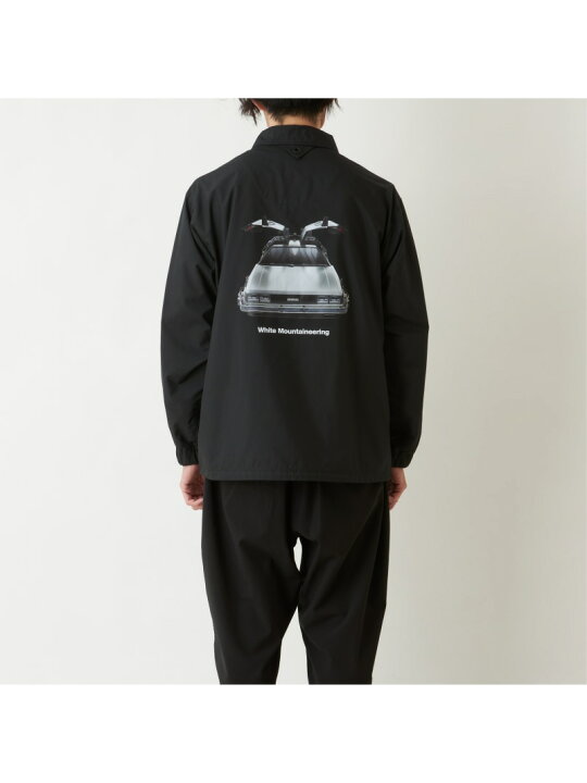 楽天市場】White Mountaineering (M)DELOREAN COACH JACKET ホワイト 