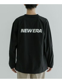 URBAN RESEARCH New Era OD LONG-SLEEVE UTILITY PST アーバンリサーチ トップス カットソー・Tシャツ ブラック【送料無料】