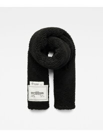 【SALE／30%OFF】G-Star RAW 【公式ショップ】RAW TEDDY SCARF/ボアマフラー ジースターロゥ ファッション雑貨 スカーフ・バンダナ ブラック【RBA_E】【送料無料】