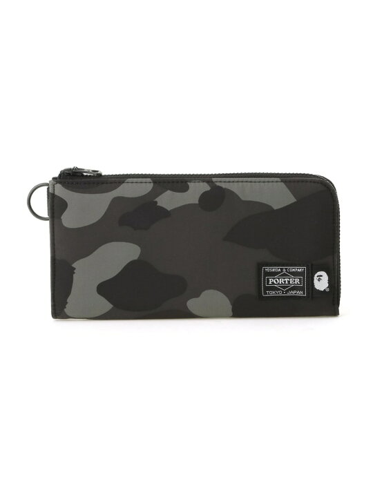 楽天市場】A BATHING APE 【 BAPE X PORTER 】 COLOR CAMO LONG WALLET  