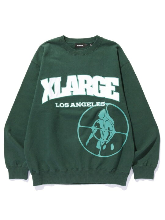 楽天市場】【SALE／40%OFF】XLARGE TARGET LOGO CREWNECK SWEATSHIRT 