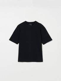 three dots Men's gauze french terry s/s crew スリードッツ トップス カットソー・Tシャツ ホワイト ブラック ブルー【送料無料】