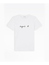 agnes b. HOMME S137 TS ロゴTシャツ アニエスベー トップス カットソー・Tシャツ ホワイト【送料無料】