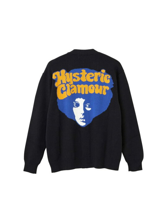 楽天市場】HYSTERIC GLAMOUR AFRO GIRL編込 カーディガン ヒステリック 