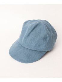 NOLLEY'S goodman 【Nine Tailor/ナインテーラー】Areca Cap N-1218 リネンキャップ ノーリーズ 帽子 キャップ ブルー ホワイト ブラック グレー【送料無料】