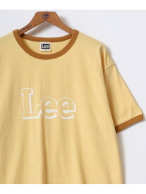 【SALE／6%OFF】Lee Lee Tシャツ ティーシャツ メンズ 半袖 オーバーサイズ ロゴ ラザル トップス カットソー・Tシャツ イエロー グレー グリーン ブルー レッド【RBA_E】【送料無料】