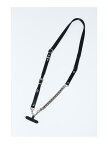 TOGA TOO Nylon phone strap トーガ ファッション雑貨 その他のファッション雑貨 ブラック【先行予約】*【送料無料】