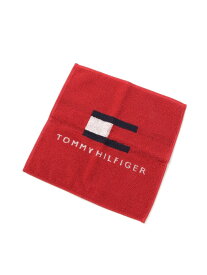 TOMMY HILFIGER TOMMY HILFIGER/(U)タオルハンカチ アウトフィット ファッション雑貨 ハンカチ・ハンドタオル ホワイト レッド