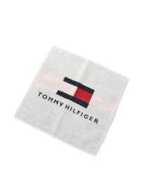 TOMMY HILFIGER TOMMY HILFIGER/(U)タオルハンカチ アウトフィット ファッション雑貨 ハンカチ・ハンドタオル ホワイト レッド