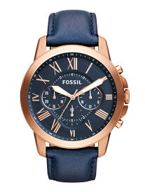 FOSSIL (M)GRANT/FS4835 フォッシル アクセサリー・腕時計 腕時計 ネイビー【送料無料】