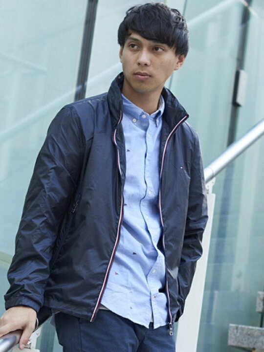 楽天市場】【SALE／40%OFF】TOMMY HILFIGER (M)ジップアップブルゾン 