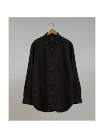 【SALE／30%OFF】Nigel Cabourn MAN / ブリティッシュオフィサーズシャツ - ヘンプホースクロス ナイジェル・ケーボン トップス シャツ・ブラウス ベージュ カーキグリーン グレー【RBA_E】【送料無料】