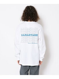 【SALE／40%OFF】MANASTASH MANASTASH/マナスタッシュ MHOP LS TEE ロンティー マナスタッシュ トップス カットソー・Tシャツ ホワイト【RBA_E】【送料無料】