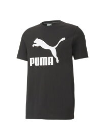 【SALE／48%OFF】PUMA メンズ CLASSICS ロゴ Tシャツ プーマ トップス カットソー・Tシャツ ブラック【RBA_E】