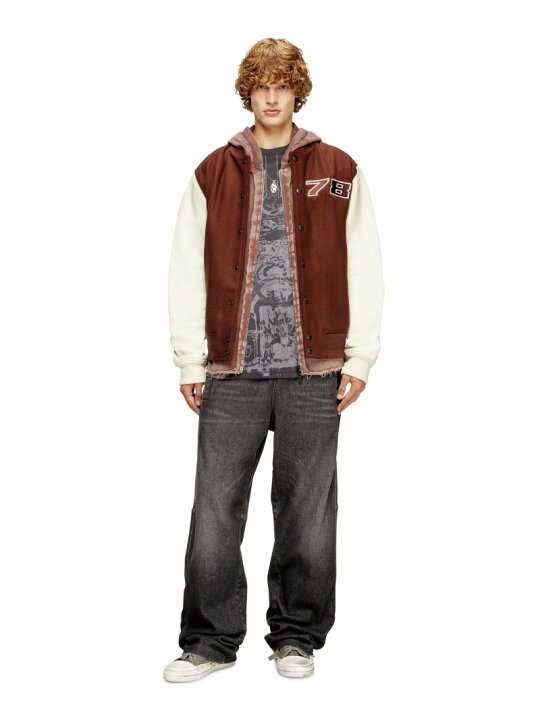 楽天市場】【SALE／40%OFF】DIESEL メンズ ブルゾン L-KOPF ディーゼル 