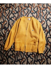 【SALE／50%OFF】NUMBER (N)INE SHAGGY SOLID ZIP-UP CARDIGAN ナンバーナイン トップス カーディガン レッド ブラウン イエロー【RBA_E】【送料無料】