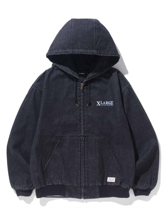 楽天市場】【SALE／50%OFF】XLARGE HOODED DENIM WORK JACKET 
