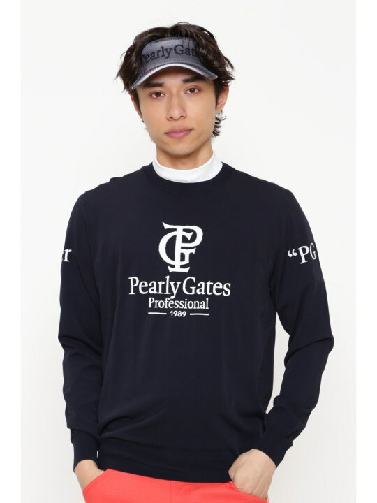 楽天市場】PEARLY GATES ELITE クルーネックニットプルオーバー