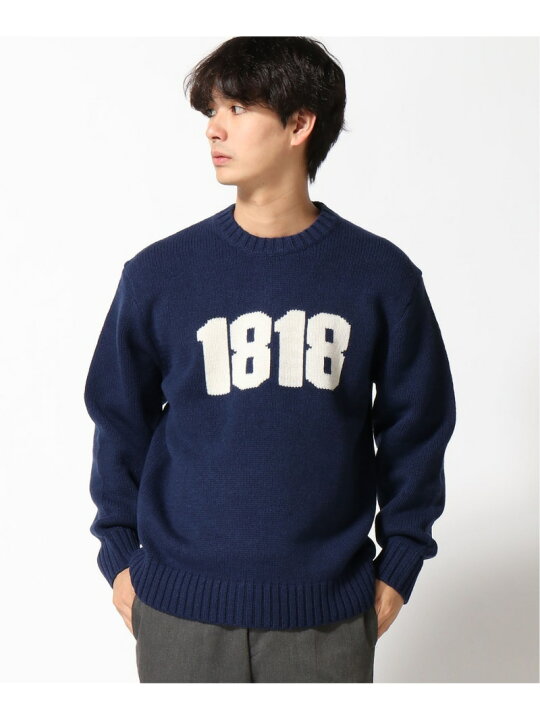 楽天市場】【SALE／50%OFF】BROOKS BROTHERS 1818インターシャ クルー 