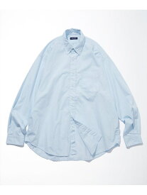 NAUTICA Faded L/S Shirt (Broadcloth) フリークスストア トップス シャツ・ブラウス ブルー ネイビー【送料無料】