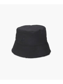 KANGOL KANGOL CONVERTIBLE BUCKET / カンゴール オーバーライド 帽子 ハット ブラック【送料無料】