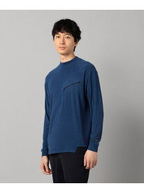 【SALE／40%OFF】β MEN ラグウォームプレミア ロングTシャツ コムサメン トップス カットソー・Tシャツ グレー ブルー【RBA_E】【送料無料】