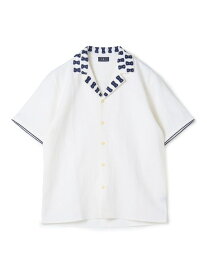 TOMORROWLAND BUYING WEAR JUPE BY JACKIE エンブロイダリー オープンカラーシャツ トゥモローランド トップス シャツ・ブラウス ホワイト【送料無料】