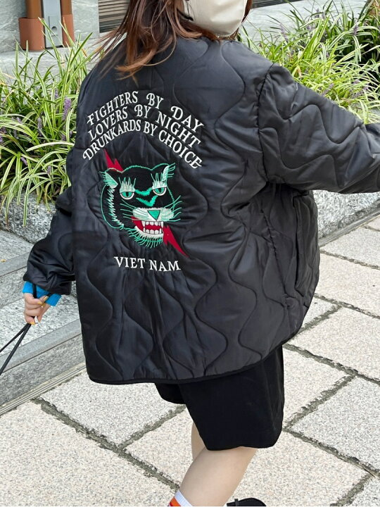 楽天市場】CPCM バック刺繍キルティングジャケット シーピーシーエム ジャケット・アウター ブルゾン・ジャンパー ブラック  カーキグリーン【送料無料】 : Rakuten Fashion Men CPCM 刺繍キルティングジャケット