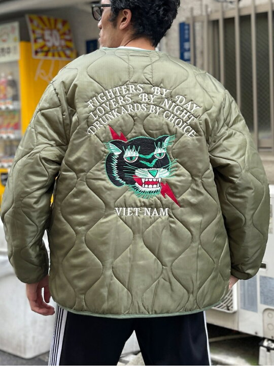 楽天市場】CPCM バック刺繍キルティングジャケット シーピーシーエム 