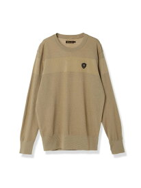 Felisi GOLF 【MENS】Felisi(フェリージ)ゴルフMS LS CREW NECK KNIT フェリージ トップス ニット ベージュ ブルー グレー ホワイト【送料無料】