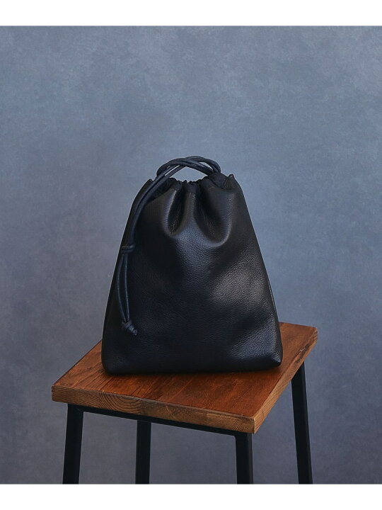 楽天市場】UNITED ARROWS UNFINISHED LEATHER/巾着バッグ ユナイテッド 