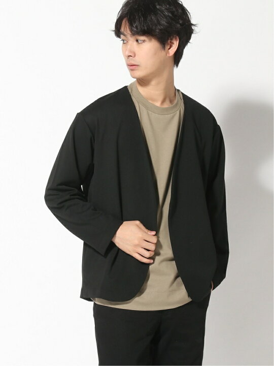 UNITED TOKYO ノーカラージャケット UNITED TOKYO ブラック ノーカラー 