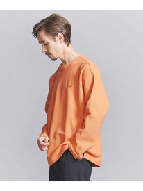 BEAUTY&YOUTH UNITED ARROWS ＜LACOSTE for BEAUTY&YOUTH＞ 1トーン ロングスリーブ Tシャツ ビューティー＆ユース　ユナイテッドアローズ トップス カットソー・Tシャツ ベージュ グレー オレンジ ブルー【送料無料】