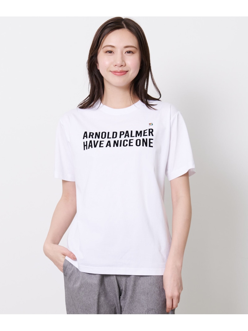 楽天市場】Arnold Palmer フロッキーロゴシェア 半袖Tシャツ