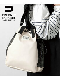 【SALE／3%OFF】FREDRIK PACKERS FREDRIK PACKERS/【SETUP7 別注!】BLOOM SHOULDER ECO LEATHER 2WAY 巾着ショルダーバッグ A4ドキュメントや13inch以下のノートPCが収納可能 24SS ユニセックス ギフト 父の日 セットアップセブン バッグ 【RBA_E】【先行予約】*【送料無料】