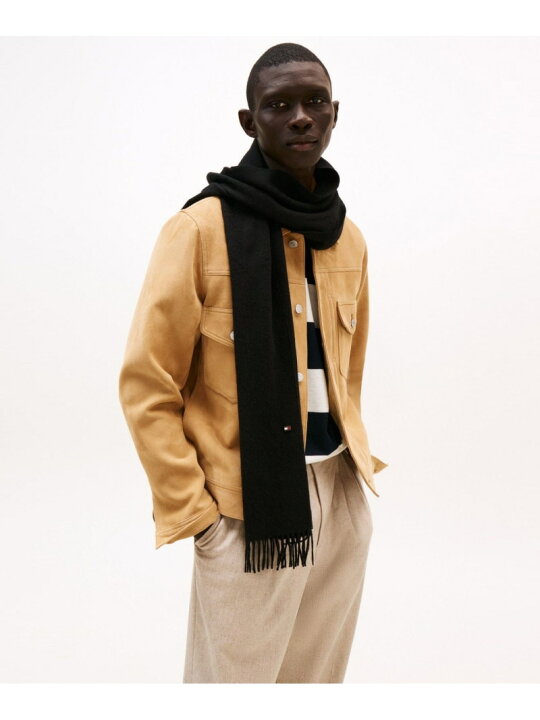 楽天市場】【SALE／40%OFF】TOMMY HILFIGER フラッグカシミヤマフラー 