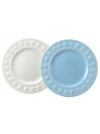 WEDGWOOD [公式] ウェッジウッド フェスティビティ プレート 27cm ペア アイボリー・ブルー ウェッジウッド 食器・調理器具・キッチン用品 食器・皿