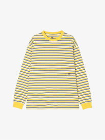 HELLY HANSEN 【公式】ロングスリーブマルチボーダーティー(ユニセックス) ヘリーハンセン トップス カットソー・Tシャツ ブルー イエロー ピンク【送料無料】