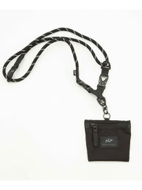 【SALE／40%OFF】NANO universe New life Project/別注MULTI STRAP WITH ZIP・ID ナノユニバース バッグ その他のバッグ ブラック【RBA_E】【送料無料】