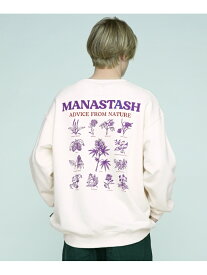 MANASTASH MANASTASH/マナスタッシュ/CASCADE SWEATSHIRTS AFN マナスタッシュ トップス スウェット・トレーナー ブラウン ネイビー レッド【送料無料】