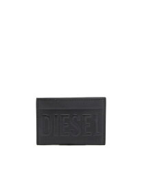 DIESEL メンズ カードケース DSL 3D EASY CARD HOLDER ディーゼル 財布・ポーチ・ケース 名刺入れ・カードケース ブラック【送料無料】