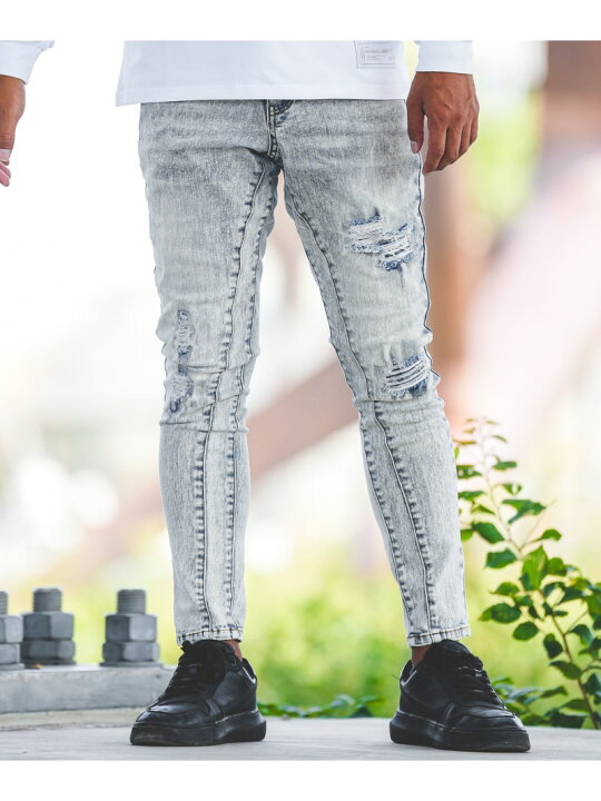 楽天市場】Retro Engine Retro Engine/(M)I.W.D.R Denim L/PT アダムス 