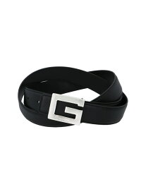 GUESS (M)Q Squrd Not Adjustment Belt ゲス ファッション雑貨 ベルト ブラック【送料無料】