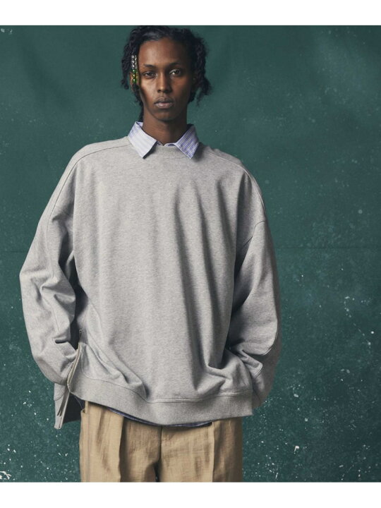楽天市場】MAISON SPECIAL Heavy-Weight Sweat Prime-Over Side Zip 