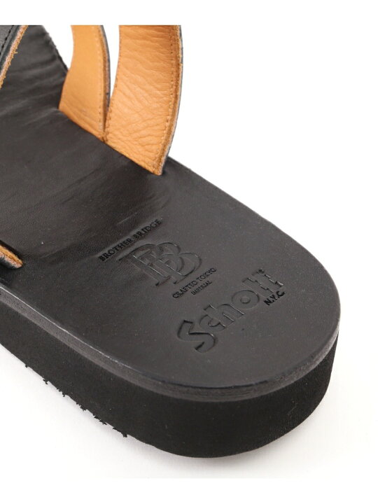楽天市場】Schott *BROTHER BRIDGE/LEATHER SANDAL TONGS/Honey Fitz 