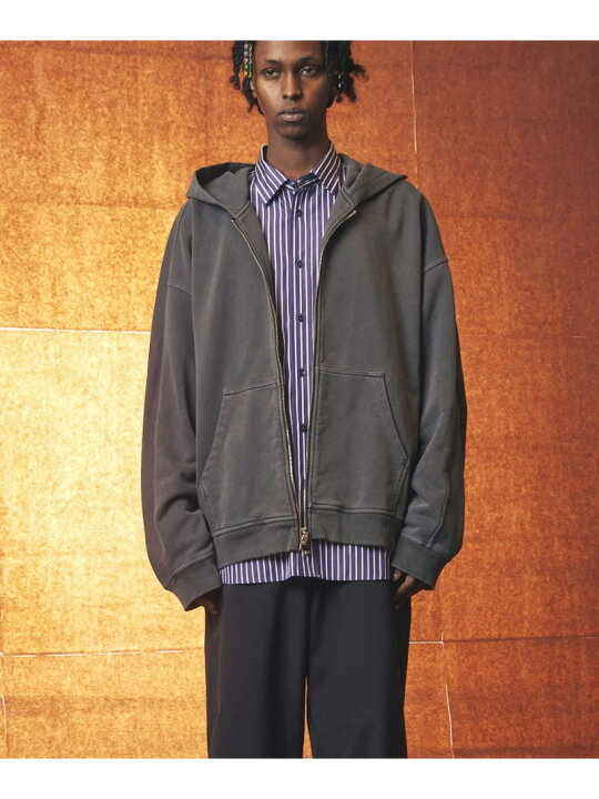 楽天市場】MAISON SPECIAL Pigment Sweat Prime-Over Zip Hoodie 
